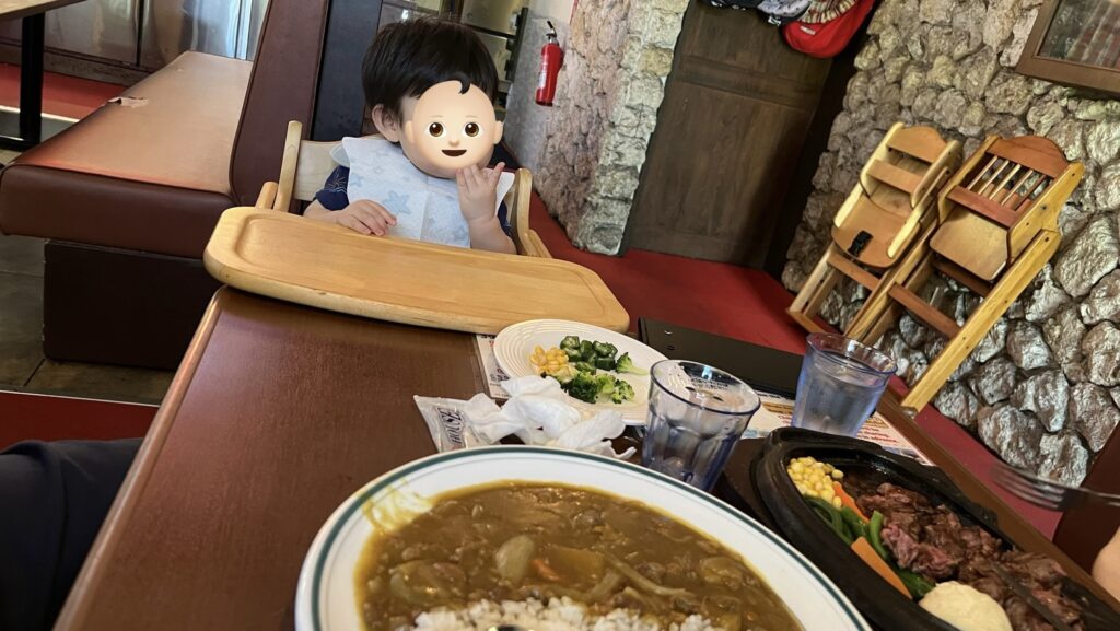 ステーキハウス88　離乳食 取り分け