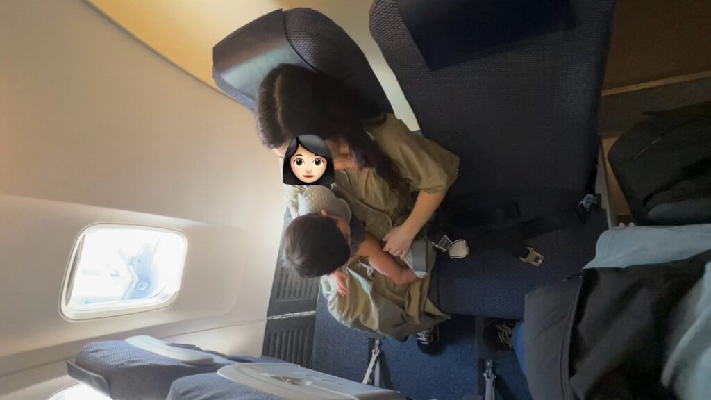 ANA　最後部の座席